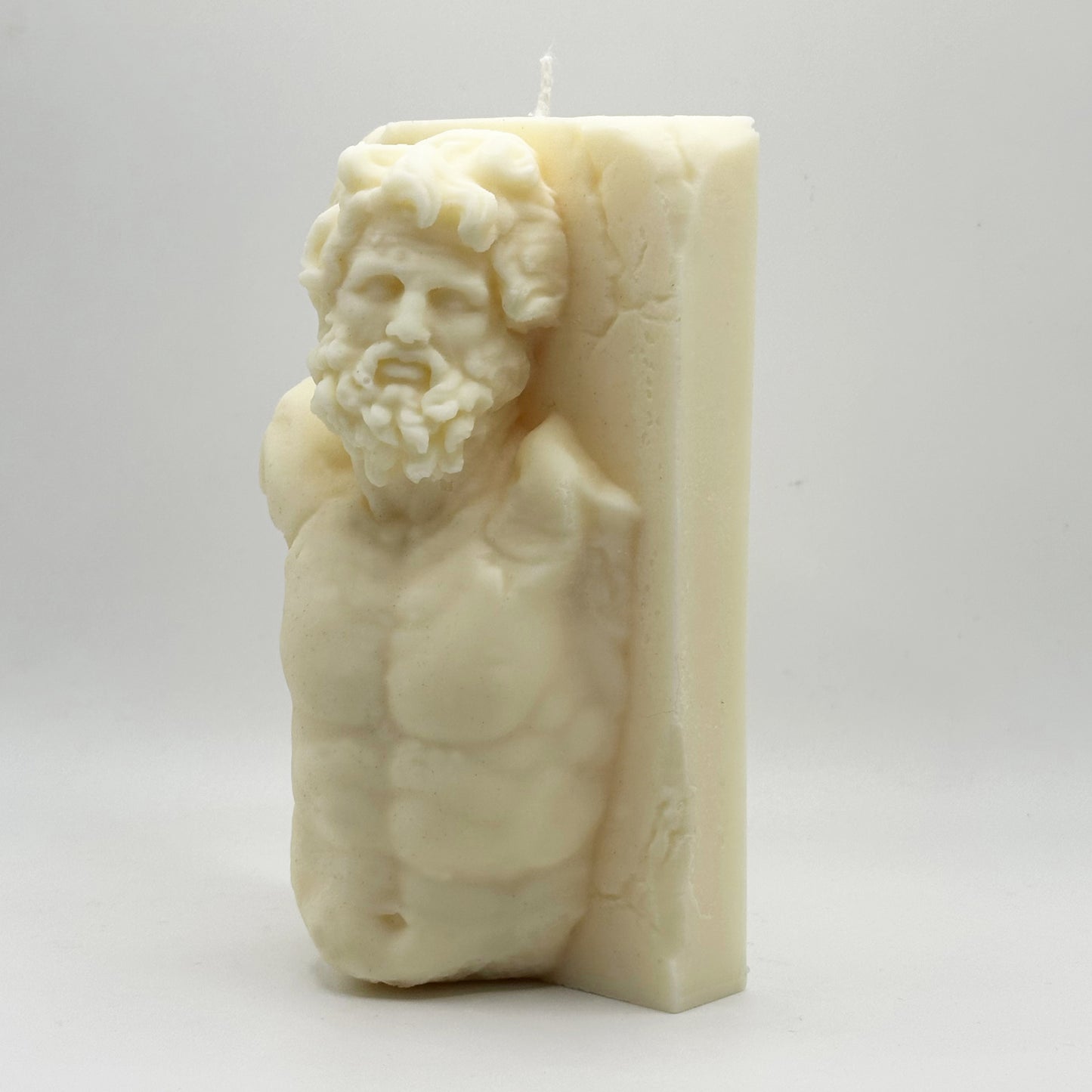Greek Laocoön Candle – Klytios Sculpture Candle – Handmade Soy Wax Classical Statue – Decorative Art Candle – 300g