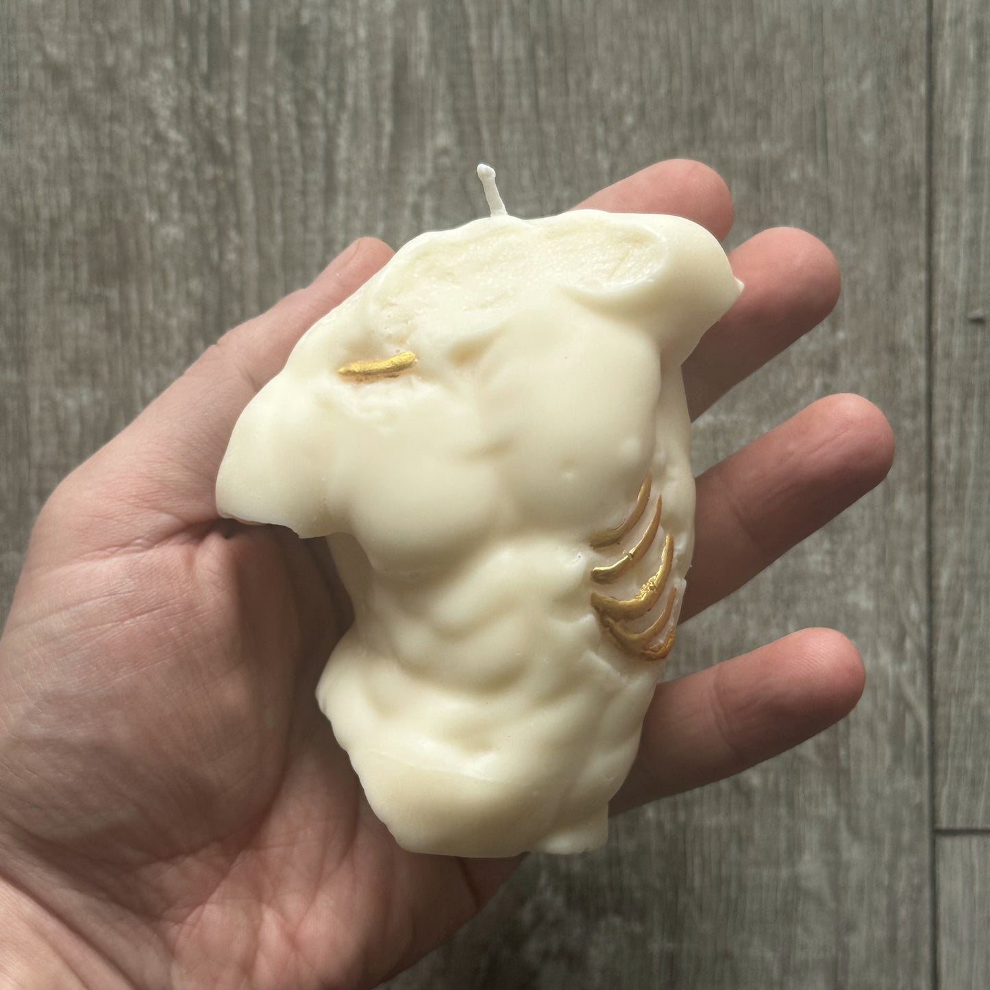 Gaddi Torso Candle | Soy Candles | Classic Nudes Candle | Roman Empire | Gift for him | Unscent Candle