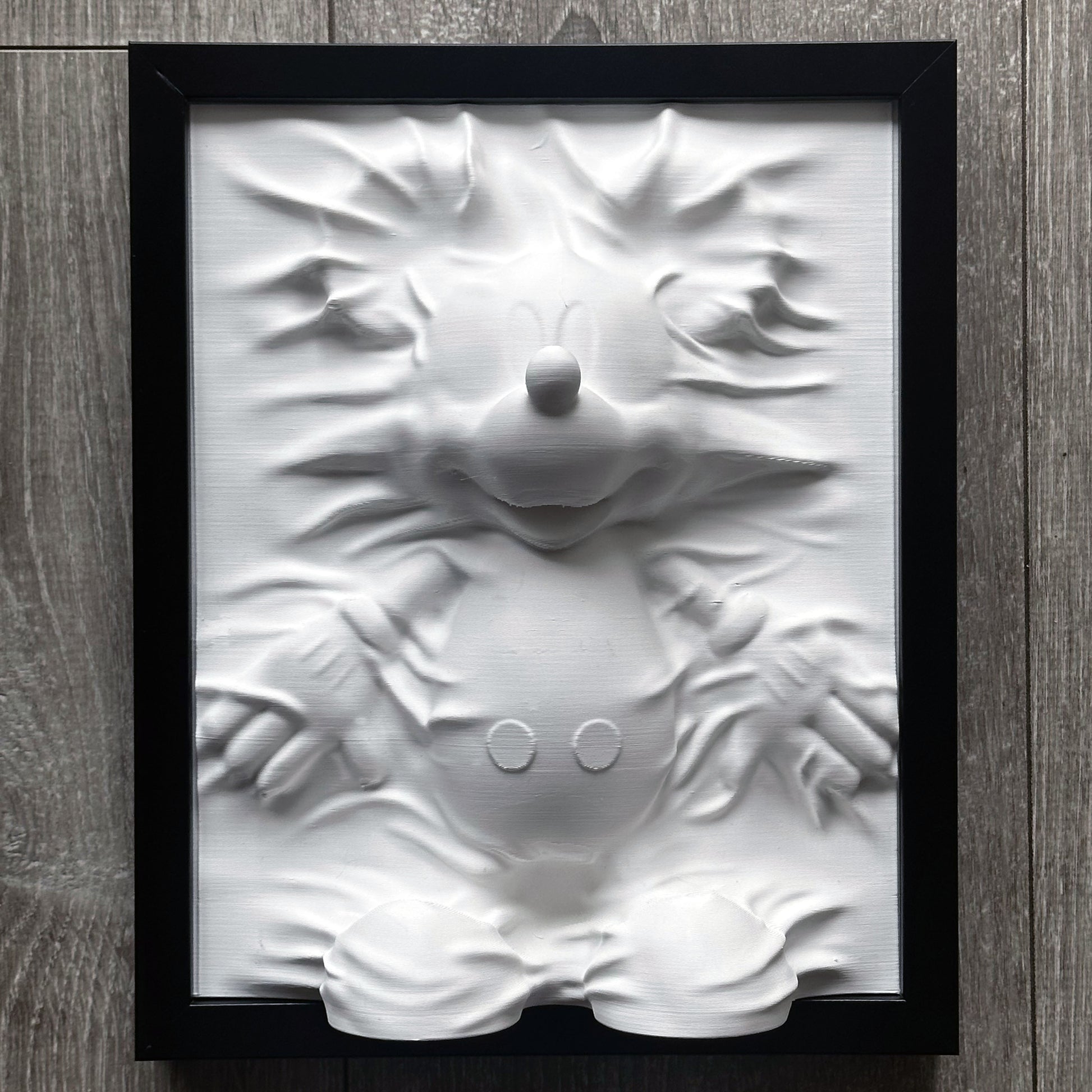 Wall Decoration | Disney fan
3D Printed Mickey Mouse Canvas Wall Art Sculpture