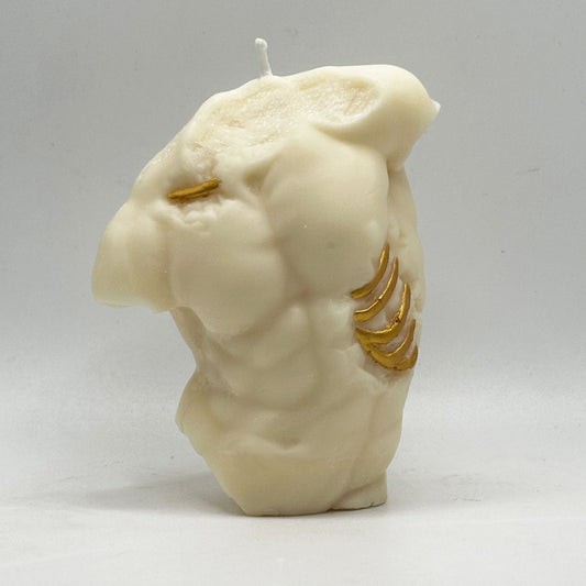 Gaddi Torso Candle | Soy Candles | Classic Nudes Candle | Roman Empire | Gift for him | Unscent Candle