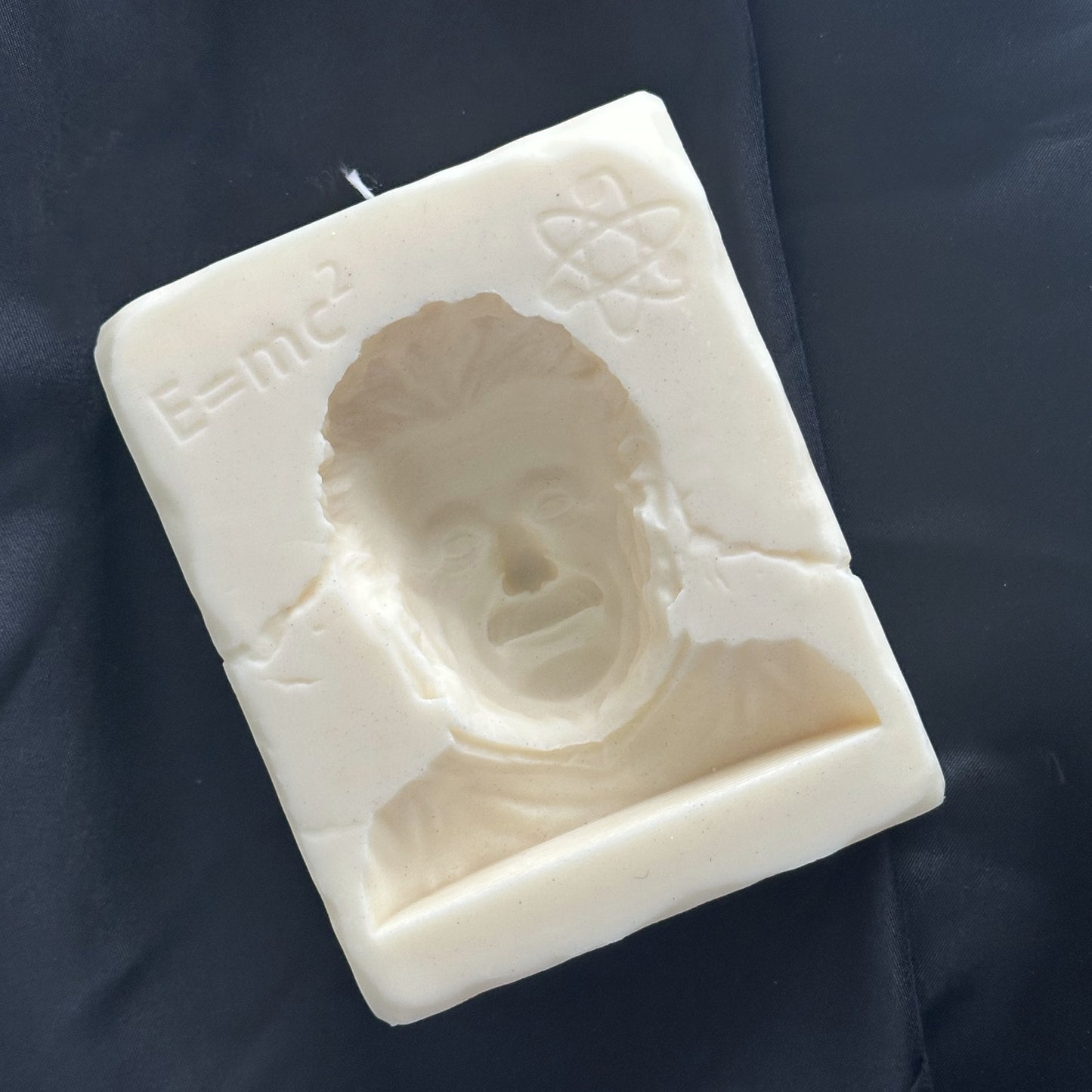 Albert Einstein Candle - E=MC2 3D Optical Illusion Candle - Physics Gift For Science Lovers