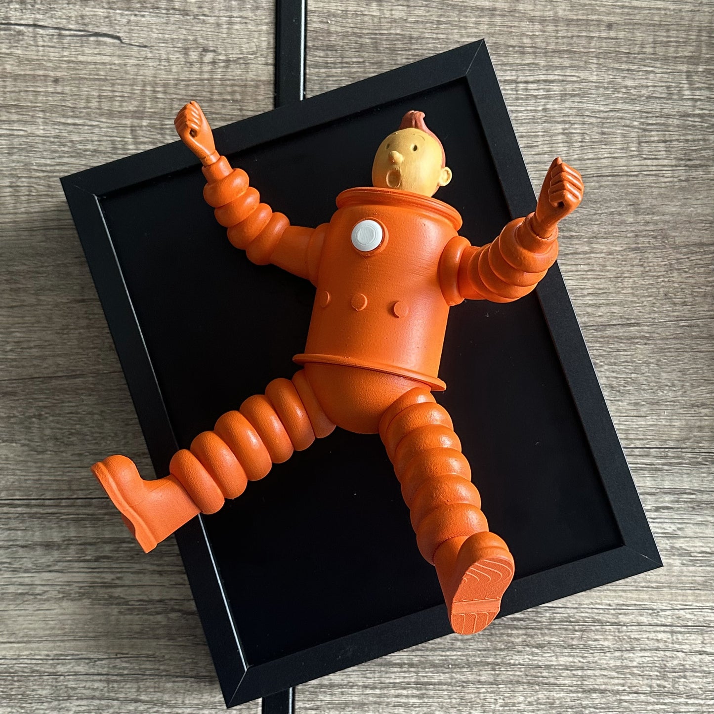 tintin wall sculpture